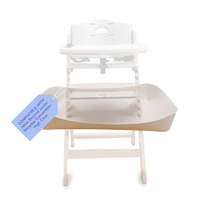 CATCHY - Food Catcher - Compatible with Abiie Beyond Junior High Chair - Highchair Sold Separately - Baby & Toddler Food & Mess Catcher - Under High Chair Accessory - Baby Feeding Essentials