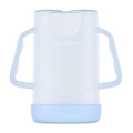 Momcozy Baby Pouch Holder No Squeeze, Baby Food & Juice Box Holder, Mess-Free, Easy Grip for Self-Feeding, BPA-Free & DEHP-Free, Must-Have for Babies, Blue