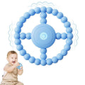 Vibrating Sensory Chew Toy – Baby Teether for 6-12 8-18 Months, Autism Sensory Toys for Kids, Toddler Travel Essential & 1-2 Year Old Christmas Boys Girls Gift Idea (Purple)