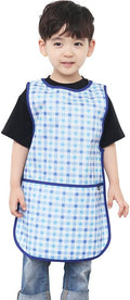 Kids Painting Apron – Waterproof Art Smock for Toddlers & Preschoolers, Messy Play, Baking, Crafts, Cooking, Mealtime