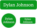 Name Bubbles - Basic Daycare Name Stickers for Kids (102 Count) - Personalized Waterproof Name Labels for School Supplies, Clothing Tags, Baby Bottles, All Ages - Washable Stick-On Labels (One Color)