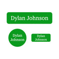 Name Bubbles - Kids Custom Name Labels for Daycare, School, Camp (102 Labels) - Personalized Waterproof Name Stickers for Clothes Tags, Lunch Boxes, Water Bottles, & School Supplies (One Color)
