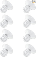 Flange Inserts 21mm 8PC Compatible with Momcozy S12 pro/S9 pro/S9/S10/S12/Medela/TSRETE/Spectra/Bellababy etc 24mm Wearable Breast Pump, Reduce 24mm Tunnel Down to Correct Size