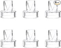 6pcs Duckbill Valves Compatible with Momcozy S12 Pro/S9 Pro/TSRETE S12/Kmaier S12 Wearable Breast Pumps Accessories,S12 pro/S9 pro/S12 Breast Pump Replacement Parts