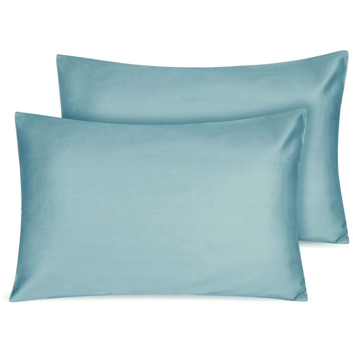 Organic Cotton Toddler Pillowcase 2 Pack, 14 x 20 Travel Pillow Case Cover for Babies, Kids, Boys and Girls, Soft and Breathable Small Pillow Cases with Envelope Closure, Dark Grey