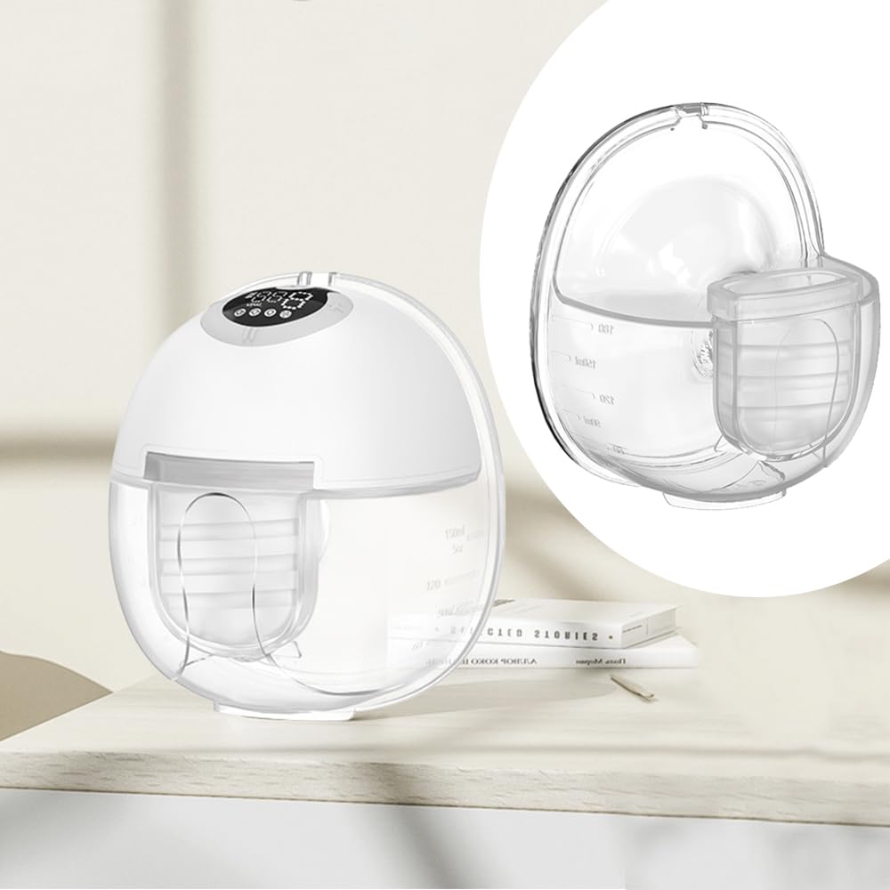 Two Full Sets Breast Pump Parts with 24mm Flange Compatible with NCVI/Nuliie/NICEGREEN Life/Zooawa S32 Breast Pump Replacement Parts,S32 Pump Parts,Extra Duckbill Valve&Diaphragm