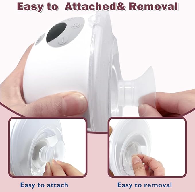 Flange Insert 21mm 6pcs Compatible with Momcozy M5/M9/M6/S12 Pro/V1 Pro/V2 Pro,for Spectra/Medela/MomMed/eufy/Lansinoh/Elvie Breast Pump, Fit for 24mm Flange/Shield of Most Pumps, Breastfeeding Parts