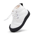 BMCiTYBM Toddler Baby Snow Winter Boots Boys Girls Shoes Non Slip First Walking Infant 2 2.5 3 3.5 Years White Size 7 Toddler