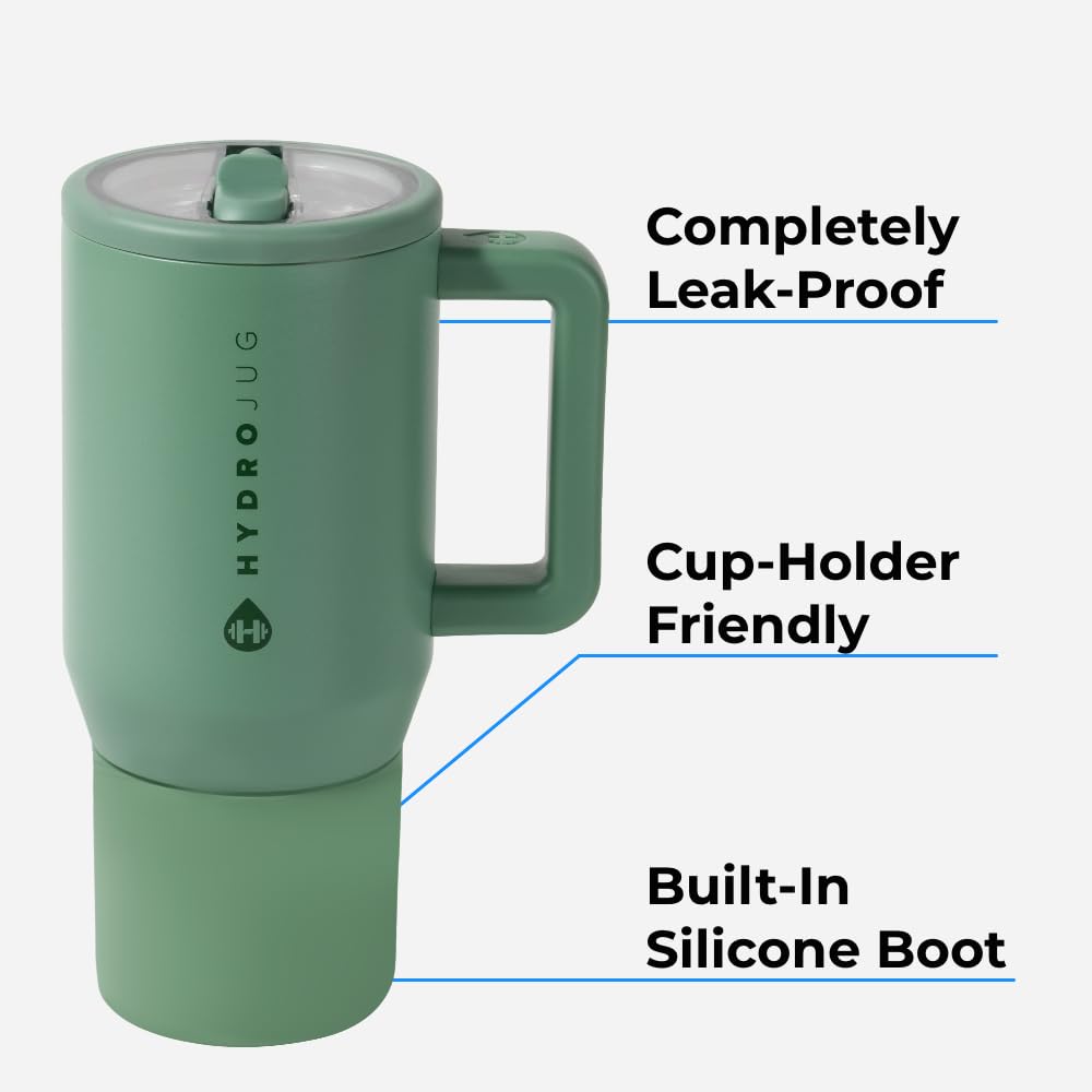 HydroJug Traveler 20oz Kids Insulated Tumbler with Handle, Rodeo