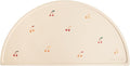 mushie Silicone Placemat for Kids | BPA-Free Non-Slip Design (Cherries)