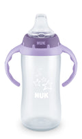 NUK Large Learner Tritan Cup,10 oz,8+ Months – BPA Free,Spill Proof Sippy Cup,(Pack of 12)