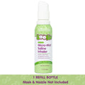 Boogie Micro-Mist Saline Inhaler Refill, Unscented - 1.7 oz