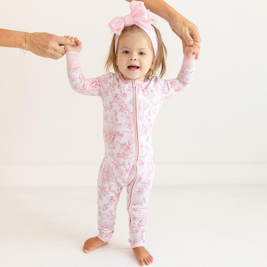 Posh Peanut Convertible Baby Sleepers, Toddlers Footless Pajamas for Girls