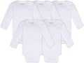 Burt's Bees Baby Organic Cotton Bodysuits – Baby Boy & Girl Short and Long Sleeve One-Pieces, 5-Pack