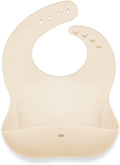 Ali+Oli Silicone Bib Waterproof Silicone Bibs for Babies & Toddlers Adjustable Feeding Bibs with Food Catcher Feeding Bucket