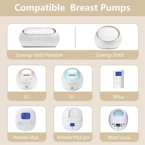 4pack Breast Pump Parts, 2pcs 24mm Flange and 2pcs Duckbill Valves for Spectra/Motif Luna/Amada MYA Breast pumps Parts, for Spectra S2 S1 9 Plus Parts, Replace to Spectra Flange Spectra Duckbill Valve