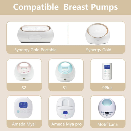 4pack Breast Pump Parts, 2pcs 24mm Flange and 2pcs Duckbill Valves for Spectra/Motif Luna/Amada MYA Breast pumps Parts, for Spectra S2 S1 9 Plus Parts, Replace to Spectra Flange Spectra Duckbill Valve