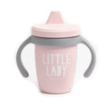 Bella Tunno Sippy Cup, Silicone Training Cup with Transition Handles for Infants, Toddlers & Kids, Babies 6-12 Months & Toddlers 1-3 Years, Boys & Girls, Little Lady, 8 oz
