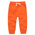 CuteOn Unisex Toddler Jogger Pants Kids Cotton Elastic Waist Winter Baby Sweatpants Pants 2Years Red