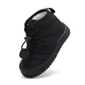 BMCiTYBM Toddler Baby Snow Winter Boots Boys Girls Shoes Non Slip First Walking Infant 2 2.5 3 3.5 Years Black Size 9 Toddler