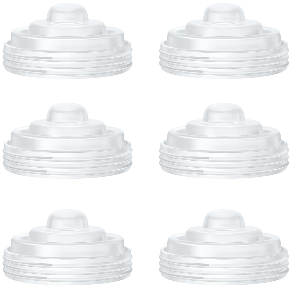 Two M5 24mm Full Set Collector Cup Only Compatible with Momcozy M5 and 10pcs 13/15/17/19/21mm Flange Inserts, Including Inserts*10, 24mm Flange*2, Collector*2, Duckbill Valve*2,Diaphragm*2