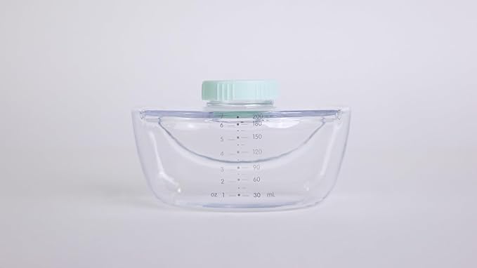Zomee Collection Bottle Leak Proof - 7 oz - for Zomee Fit Wearable Breast Pump for Breastfeeding and Nursing Mothers Milk Bottle Storage Container (Pump Not Included)