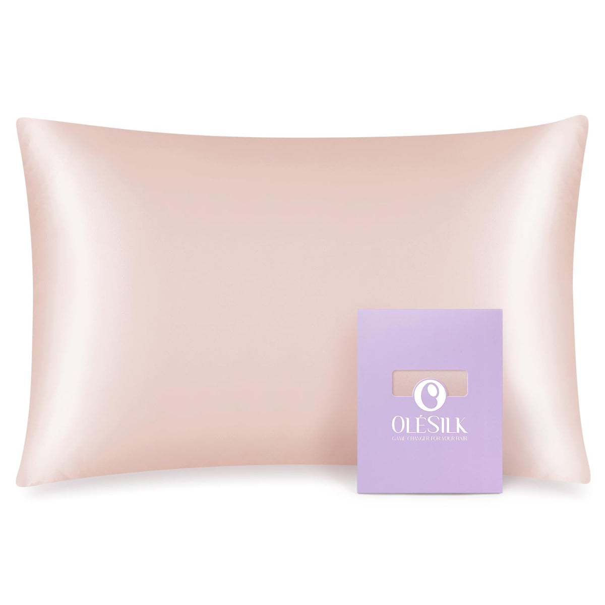 OLESILK Toddler 100% Mulberry Silk Pillowcase, Zipper, 13"x 18", Dark Green