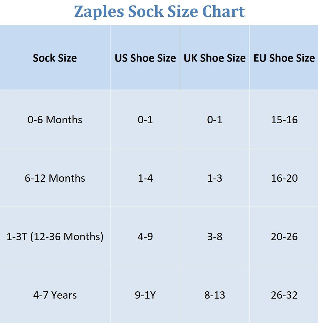 ZAPLES Baby Girls Non Slip Grip Ankle Socks with Anti Skid Soles for Infants Toddlers, Girls - 12 Pairs, 4-7 Years