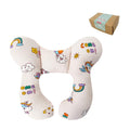 Wedfull Baby Neck Pillows, Comfortable Baby Travel Head Neck Support Pillow for Car Seat Stroller Pushchair, Soft PP Cotton Travel Pillow for 0-2 Years Old Toddler Infant Newborn, Rainbow