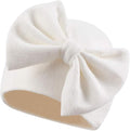 Bamery Newborn Baby Girl Hat Cotton Baby Bow Beanie Preemie Hats Spring Infant Hats for Girls 0-12 Months