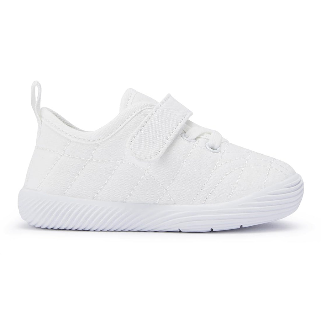 BMCiTYBM Baby Shoes Boy Girl Walking Sneakers Infant First Walkers for 6 9 12 18 24 Months White Size 12-18 Months Infant