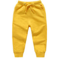 CuteOn Yellow Pants for Boys Toddler Jogger Pants Girls Boys Sweatpants 6T