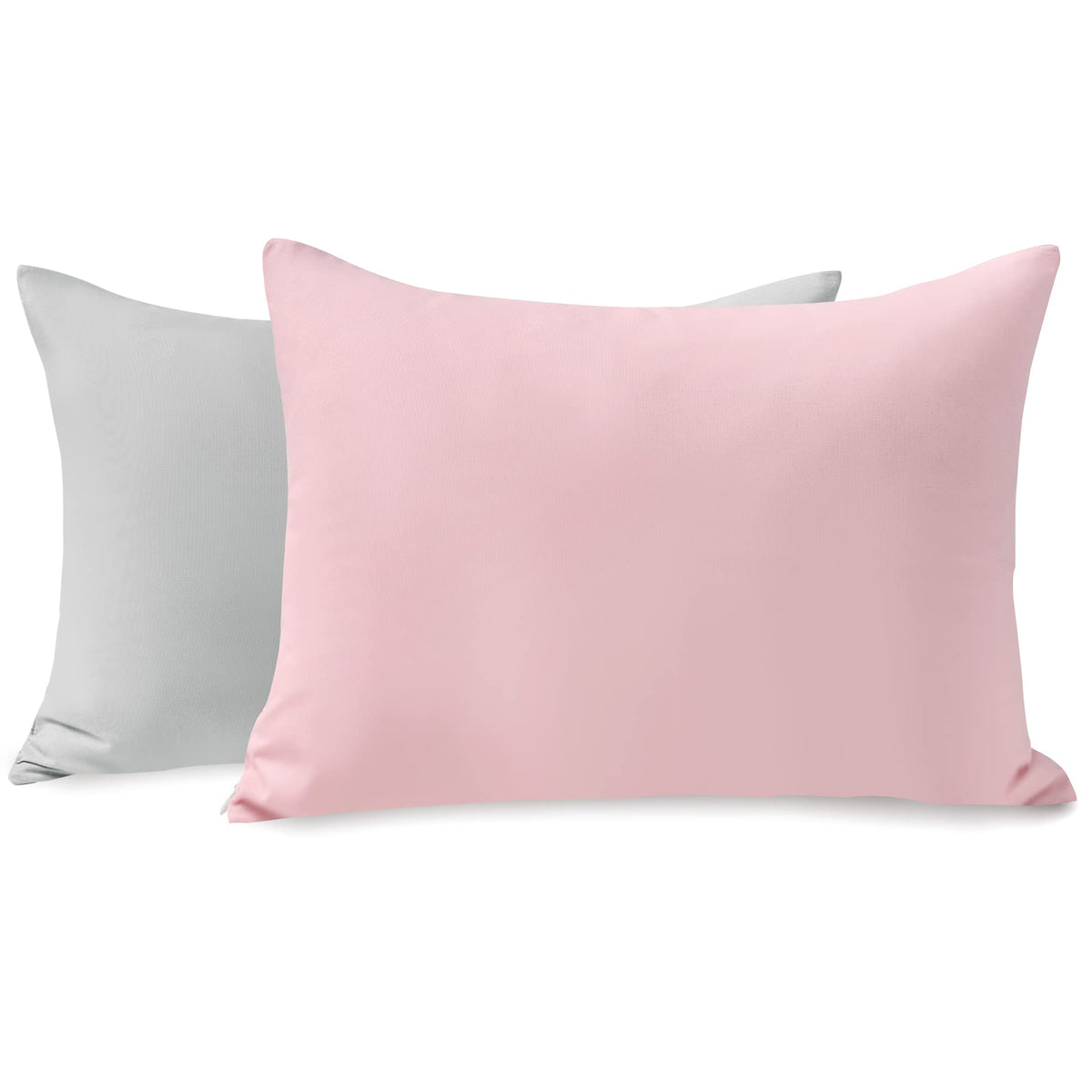 TILLYOU Toddler Pillowcase 2 Pack with Envelope Closure,13" x 18" Silky Soft Microfiber Travel Kids Pillowcase for Boys and Girls, Beach Time Turtle&Manta Ray