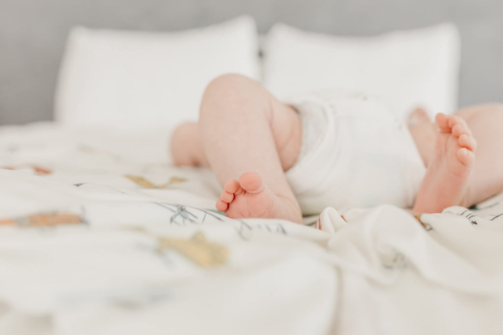 Copper Pearl Swaddle Blankets for Newborns | Soft Stretchy Receiving Blankets for Boys and Girls | Large 46 x 46 Inch Baby Blankets | Lightweight and Breathable Swaddles | Strawberry