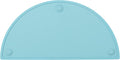 GASARÉ, Extra Large 20 x 11 Inches, Silicone Placemats for Dining Table, Suction Cups, Raised Edges, Non-Slip, Food Grade, BPA Free, Dishwasher Safe, Blue