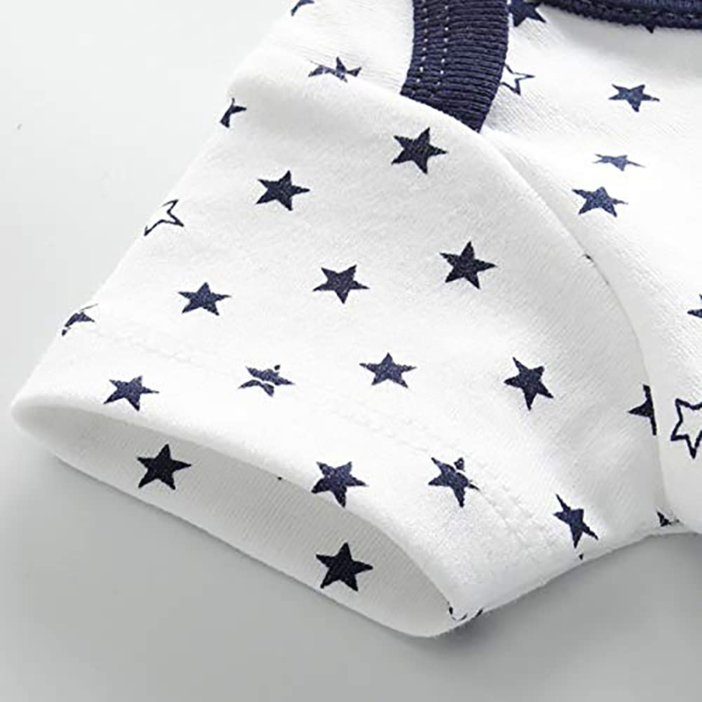 Chamie Baby Bodysuit Short Sleeve One-Piece Baby Clothes for Boys and Girls