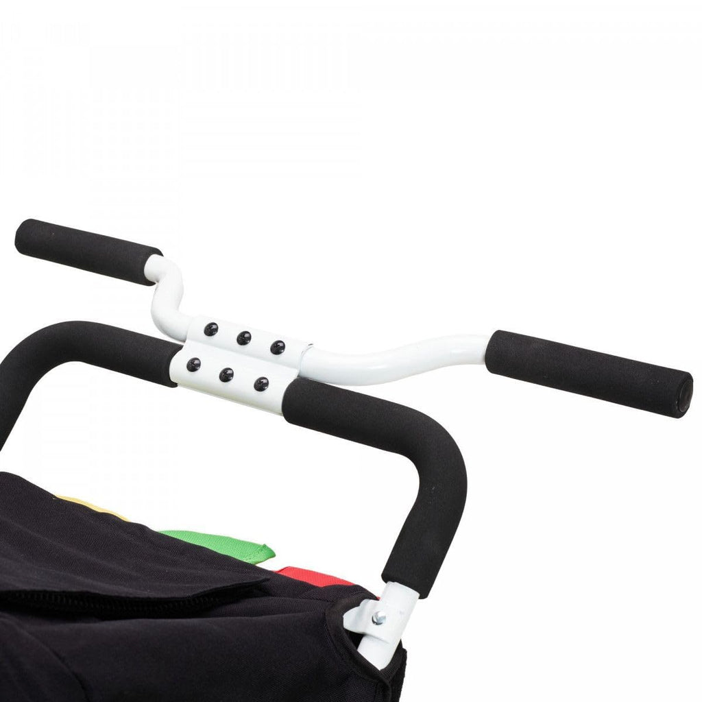 Familidoo H3E 3 Seat Baby Stroller - Tandem Daycare Triple Stroller with 5 Point Safety Harness - for Infants & Toddlers 0-3 Years - Lightweight & Foldable - All Reclining Seats