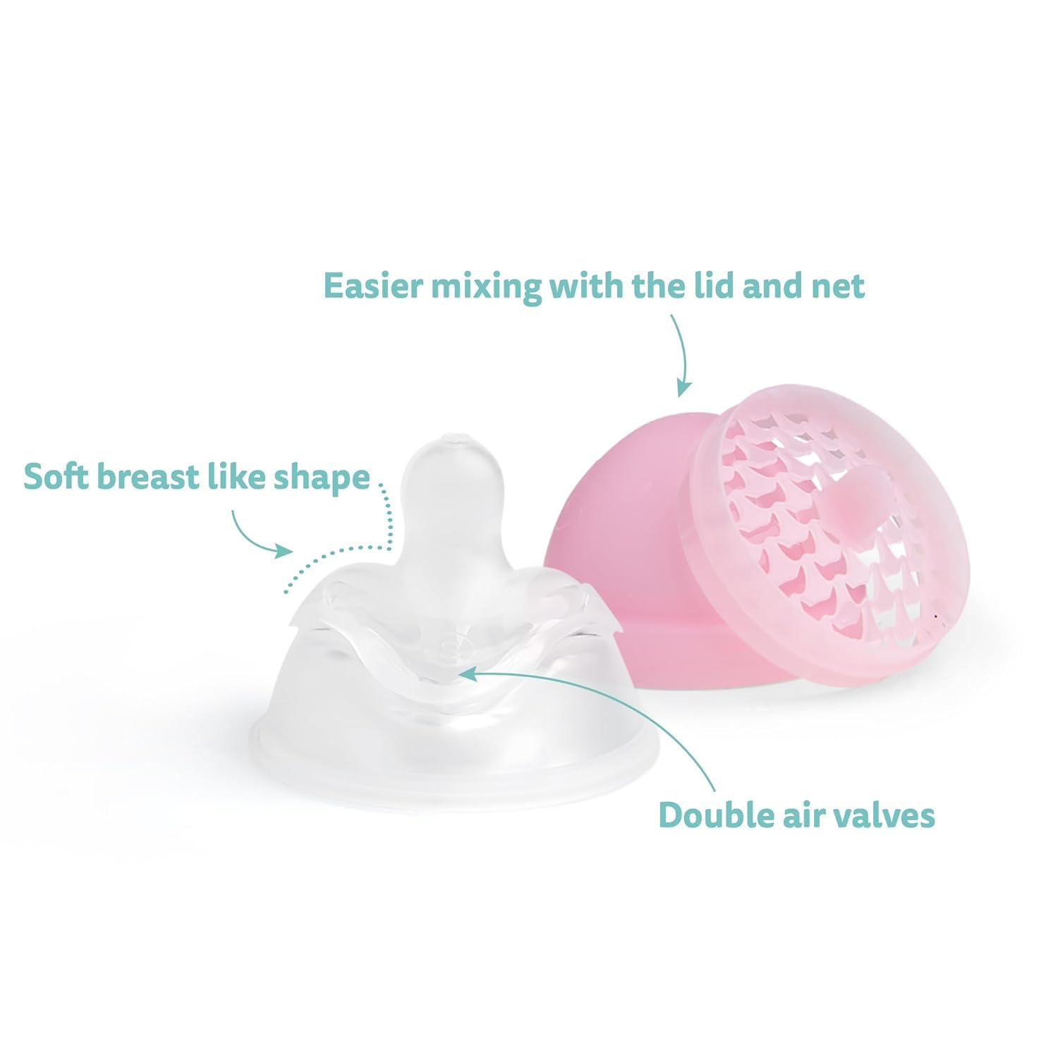 Herobility Anti-Colic Baby Bottles 8.5 fl oz/240ml - Pack of 3 Plastic Baby Bottles, Fast Flow Plastic Bottles, Breast-Shaped Teat for Breastfed Babies, Small Baby Bottles, Swedish Design, Batman