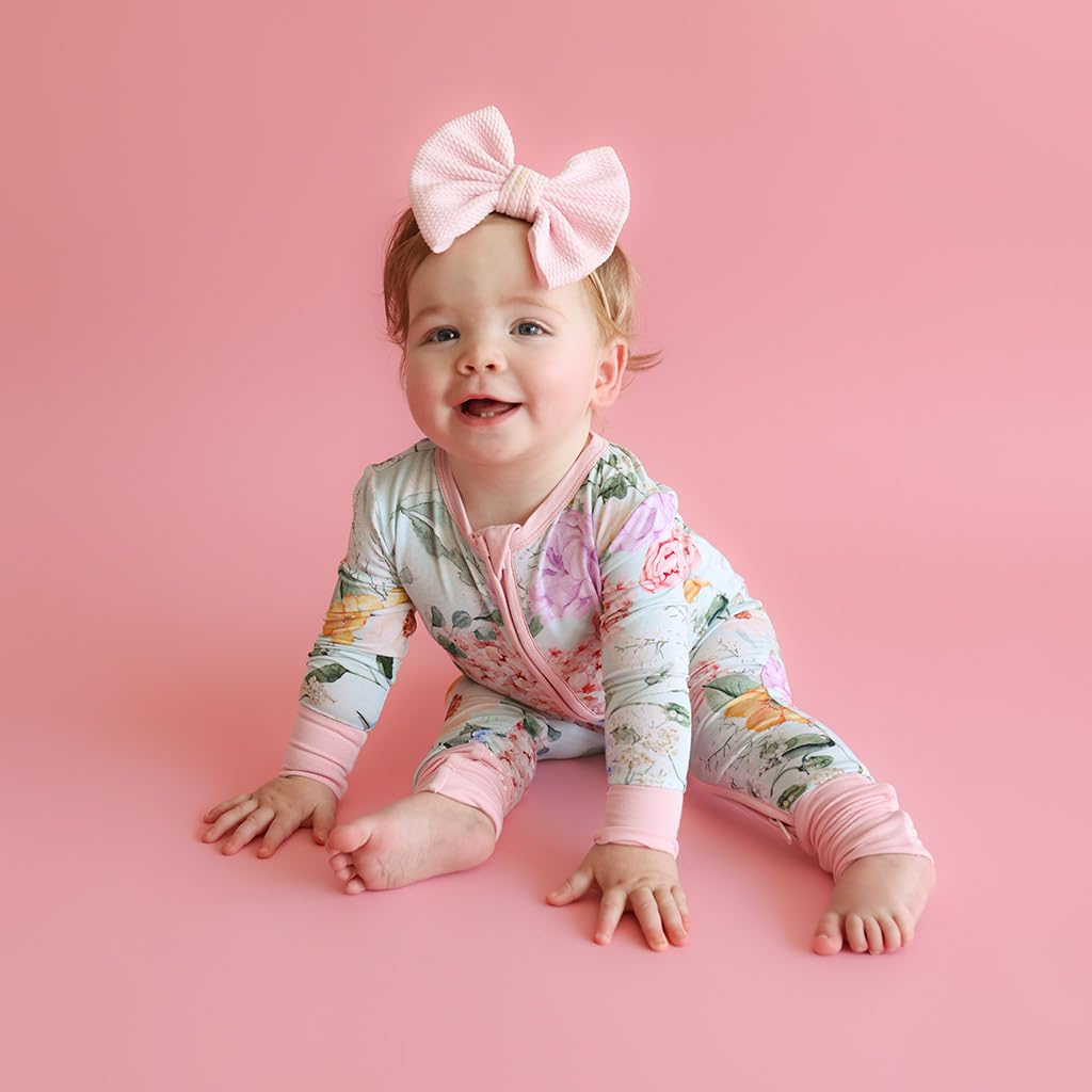 Posh Peanut Convertible Baby Sleepers, Toddlers Footless Pajamas for Girls