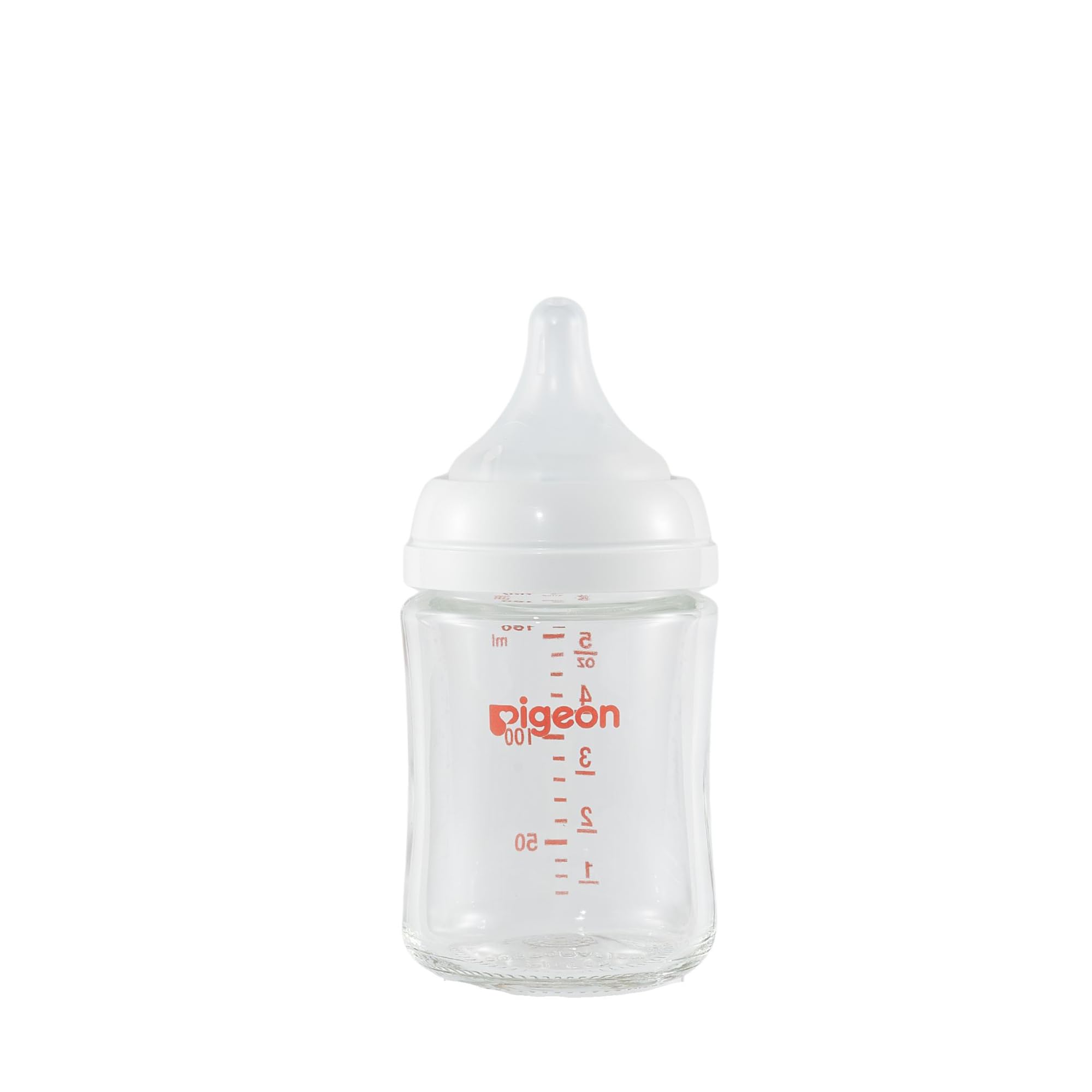 Pigeon Glass Baby Bottles Wide Neck, 5.4 Oz, Pack of 3