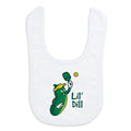 ChalkTalkSPORTS Pickleball Baby Bib - Lil Dill - Velcro Closure