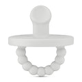 Ryan & Rose Cutie PAT Pacifier Teether (Slant, Grey)
