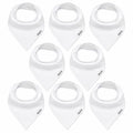 KiddyStar Premium Organic Cotton Bibs for Drooling & Teething Babies