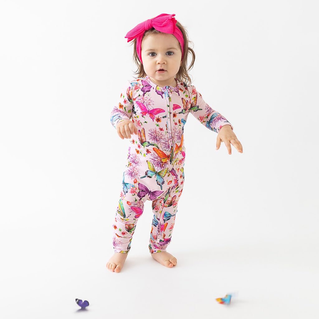 Posh Peanut Convertible Baby Sleepers, Toddlers Footless Pajamas for Girls