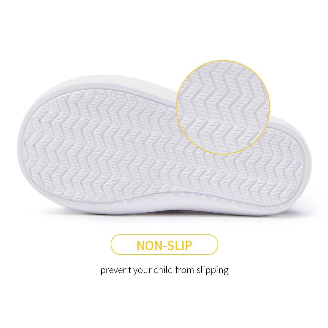 BMCiTYBM Baby Shoes Boys Girls Barefoot First Walking Shoes Breathable Mesh Walker Sneakers Tennis Outdoor Indoor Slip On 12-18 Months Toddler White Size 5 Toddler