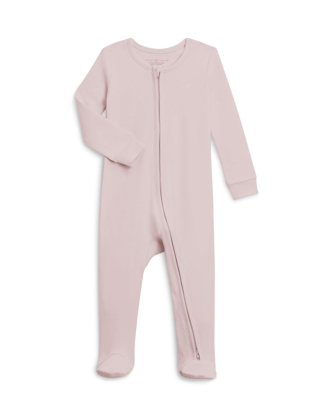 Colored Organics KENDI Organic Cotton Zip Sleeper - Wisteria 3-6M