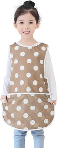 Kids Painting Apron – Waterproof Art Smock for Toddlers & Preschoolers, Messy Play, Baking, Crafts, Cooking, Mealtime
