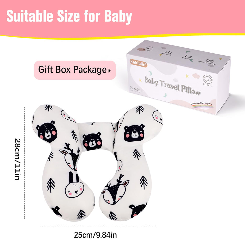 KAKIBLIN Baby Neck Pillow, Baby Support Pillow, Infant Neck Pillows