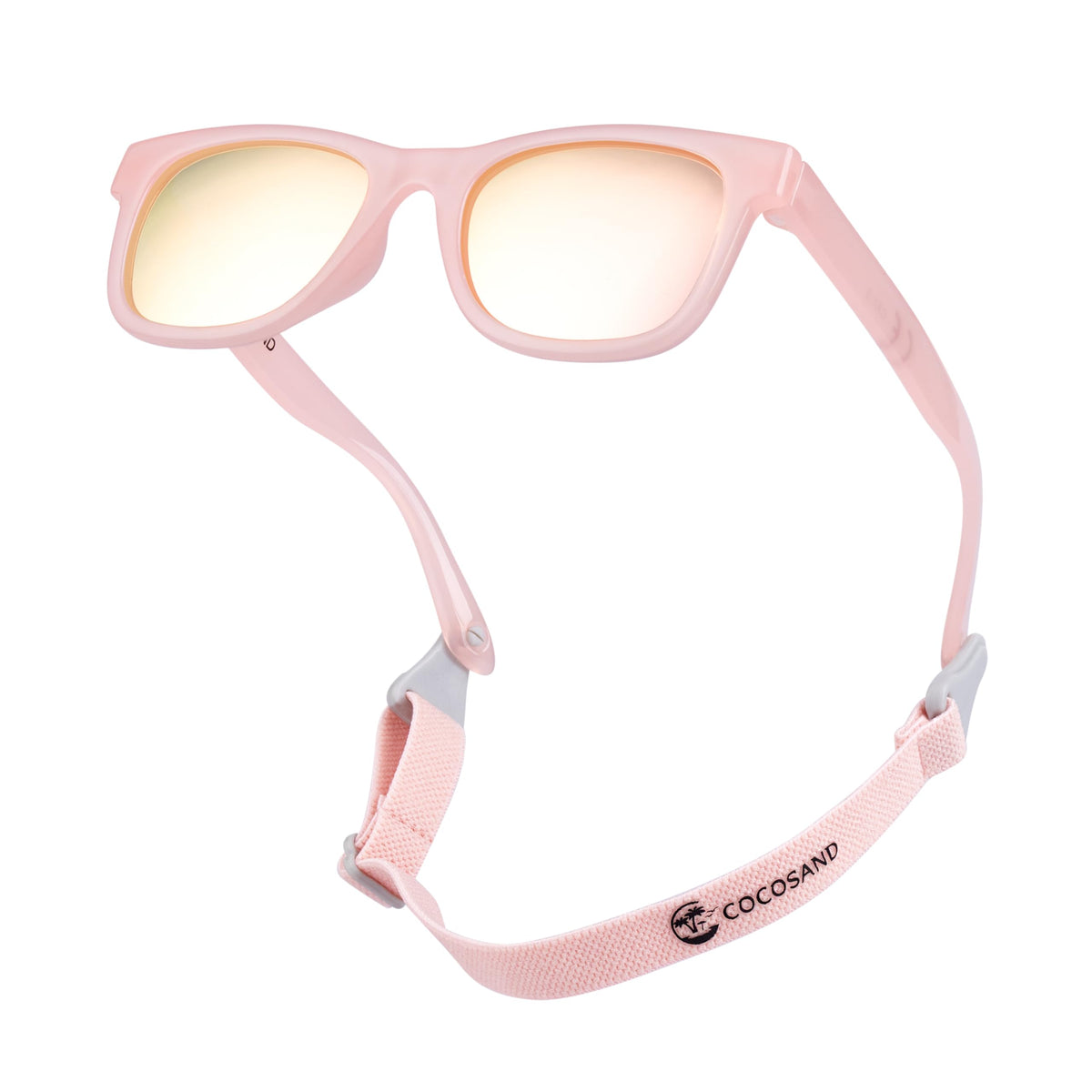 COCOSAND Flexible Polarized Baby Sunglasses with Strap