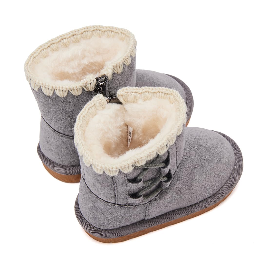 BMCiTYBM Baby Snow Winter Boots Girls Boys Infant Walker Shoes 6-12 Months